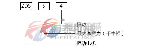 ZDS振動(dòng)電機(jī)型號說明