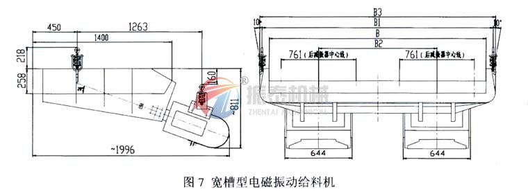 電磁振動給料機外形尺寸